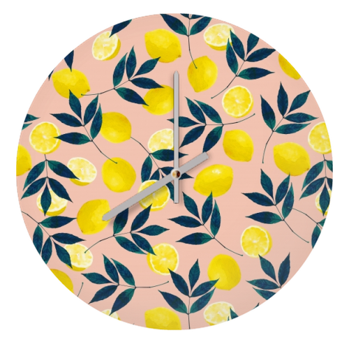 Lemons - creative clock by Laura Bb