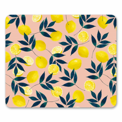 Lemons - Mouse Mats by Laura Bb