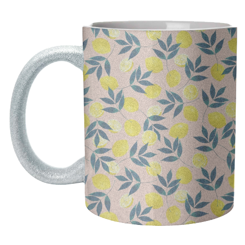 Lemons - unique mug by Laura Bb