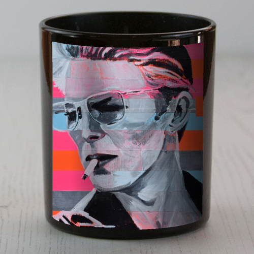Neon Bowie - Candle by Laura Bb