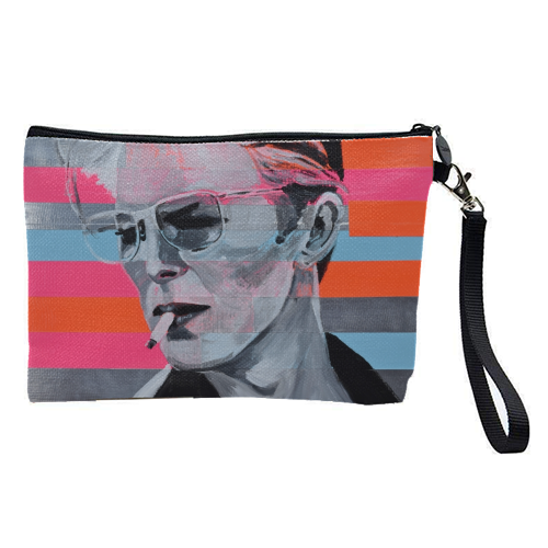 Neon Bowie - Cosmetic Bags by Laura Bb