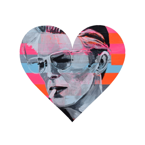 Neon Bowie - Magnets by Laura Bb