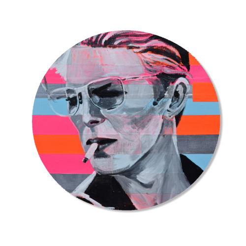 Neon Bowie - Magnets by Laura Bb