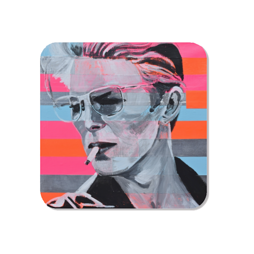 Neon Bowie - Magnets by Laura Bb