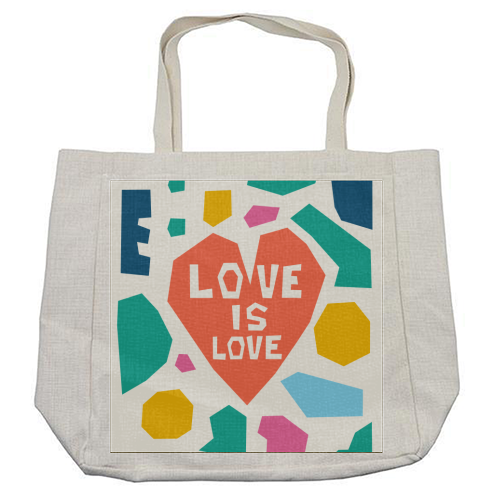 Love is Love - cool beach bag by Laura Bb
