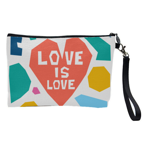 Love is Love - Cosmetic Bags by Laura Bb