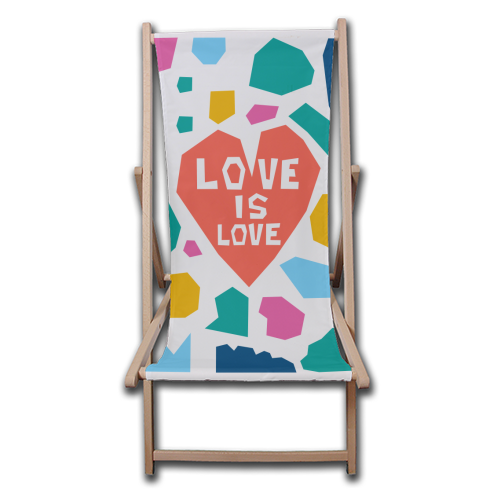 Love is Love - Deck Chairs by Laura Bb