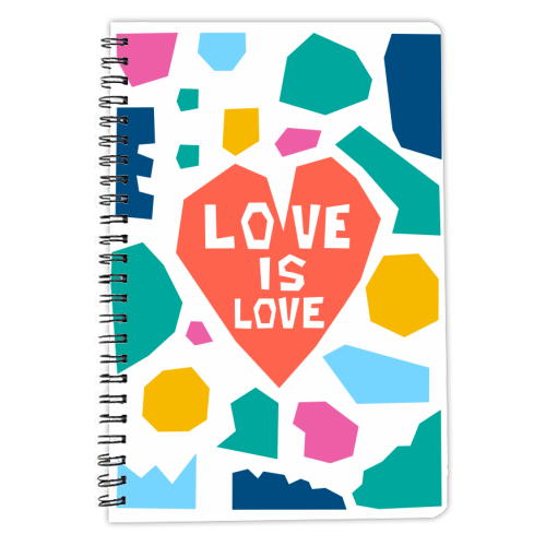 Love is Love - designed notebook by Laura Bb