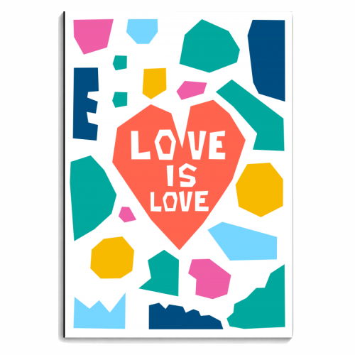 Love is Love - designed notebook by Laura Bb