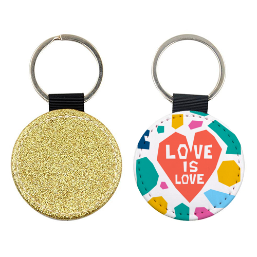 Love is Love - keyring by Laura Bb