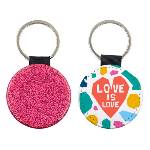 Love is Love - keyring by Laura Bb