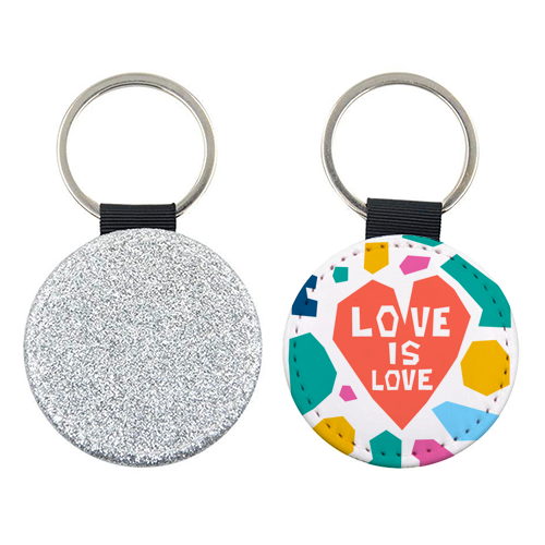 Love is Love - keyring by Laura Bb