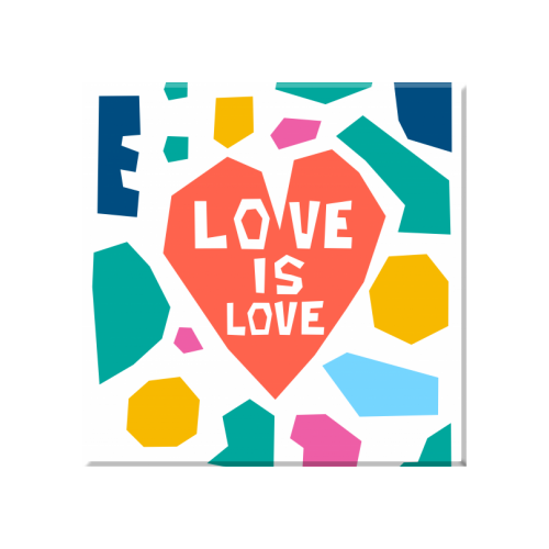 Love is Love - large photo on canvas by Laura Bb