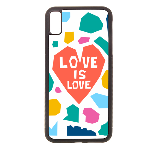 Love is Love - Rubber phone case by Laura Bb