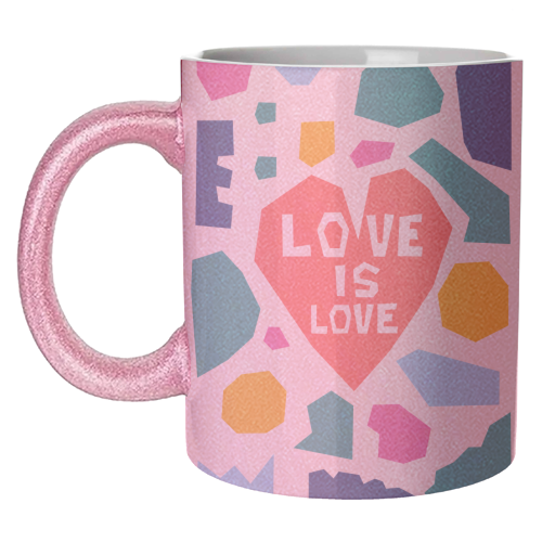 Love is Love - unique mug by Laura Bb