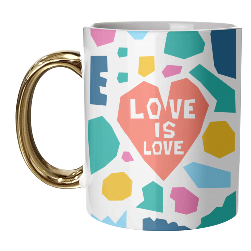 Love is Love - unique mug by Laura Bb