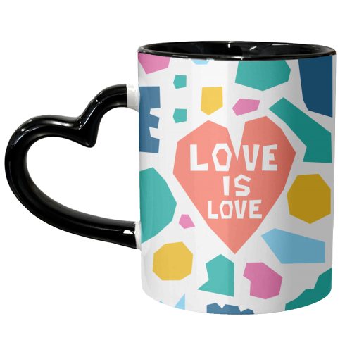 Love is Love - unique mug by Laura Bb