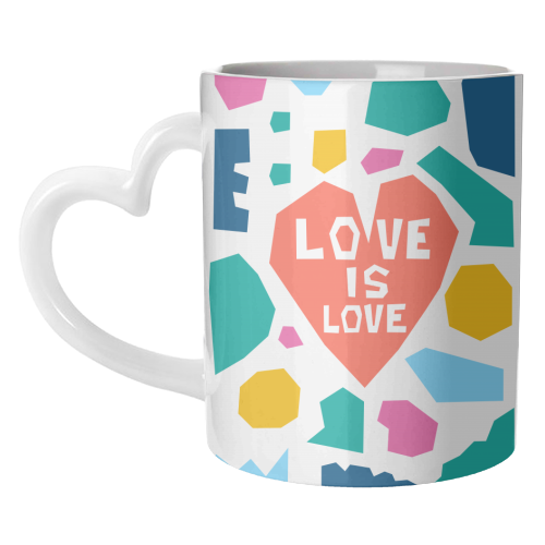 Love is Love - unique mug by Laura Bb