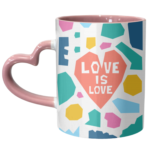 Love is Love - unique mug by Laura Bb