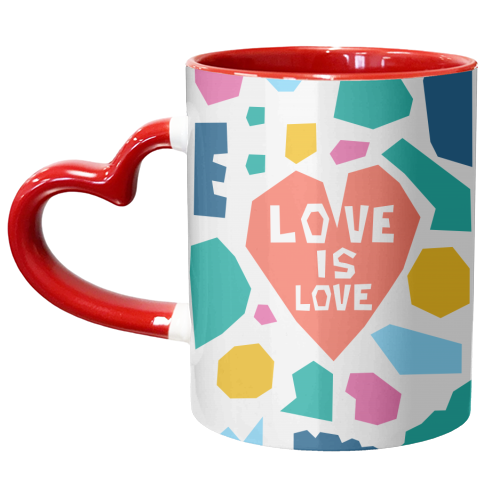 Love is Love - unique mug by Laura Bb