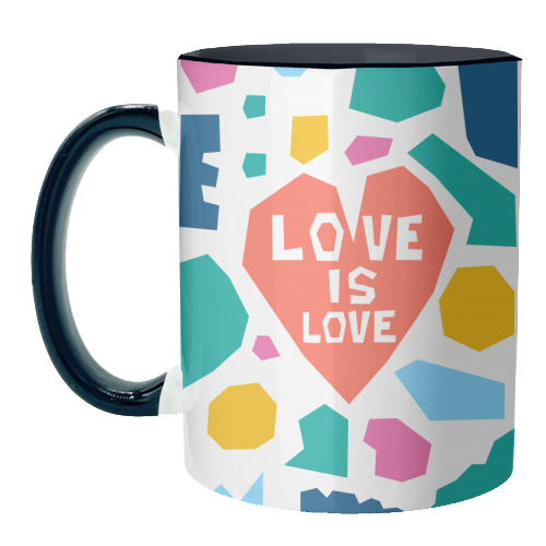 Love is Love - unique mug by Laura Bb