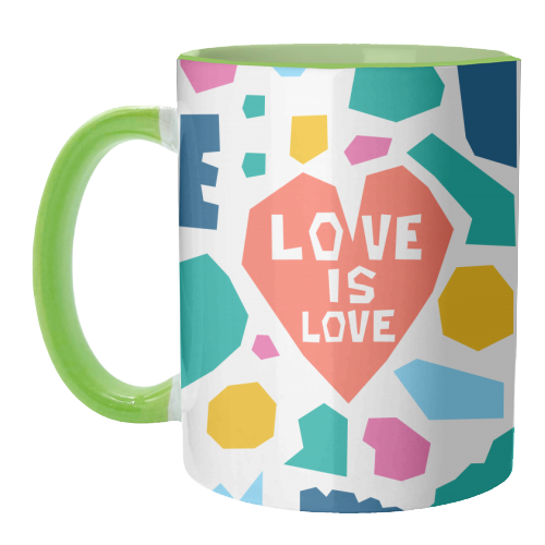 Love is Love - unique mug by Laura Bb