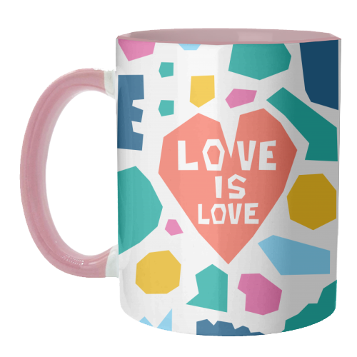 Love is Love - unique mug by Laura Bb