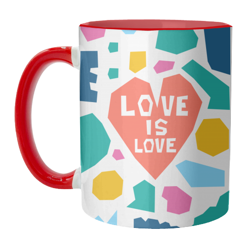 Love is Love - unique mug by Laura Bb