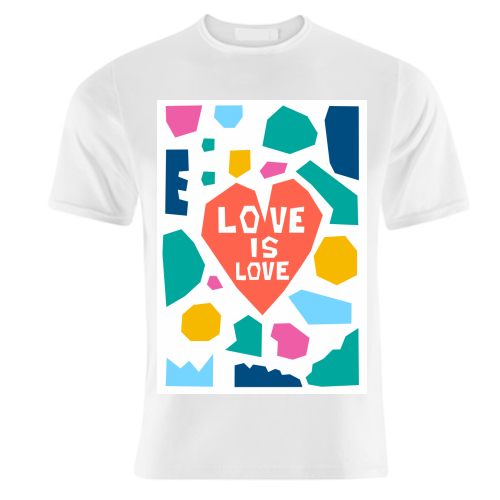 Love is Love - unique t shirt by Laura Bb
