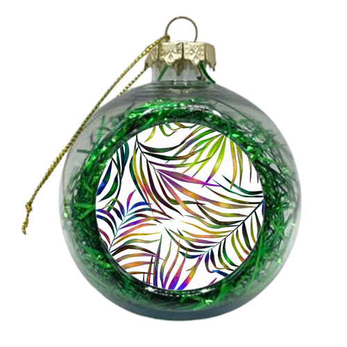 xxxxxx - Christmas Tinsel Baubles by Amy Mahoney