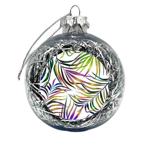 xxxxxx - Christmas Tinsel Baubles by Amy Mahoney