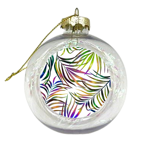 xxxxxx - Christmas Tinsel Baubles by Amy Mahoney